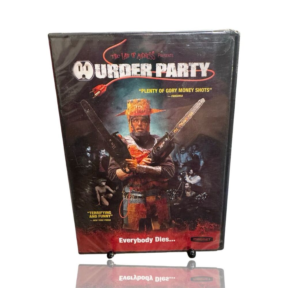 Murder Party DVD 2007 Horror Comedy Jeremy Saulnier Magnolia Home Ent. : Sealed
